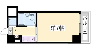 ハーバーヒル大倉山【2階】の間取り