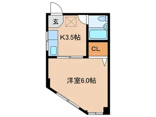 堀ビル【4階】の間取り