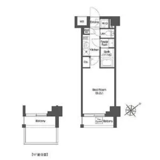 AIFLAT中目黒【1階】の間取り
