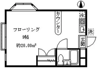 橋本ハイツ【1階】の間取り