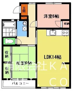 コートビレッジ見出野【1階】の間取り