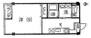 コーポみらい【2階】の間取り