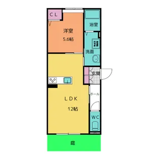 フォレストパーク平針【1階】の間取り