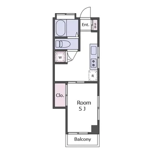 メゾン田園調布【2階】の間取り