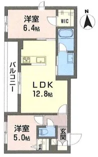 ベラチッタ 桜川【3階】の間取り