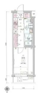 リヴシティ大泉学園【3階】の間取り