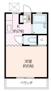 ハイツヒロ【2階】の間取り