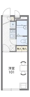 ユニ【1階】の間取り