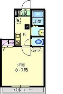 アセーロ【1階】の間取り