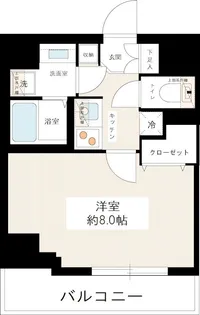 HY’sLIAISON【4階】の間取り