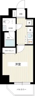 ヴェルト浅草【11階】の間取り