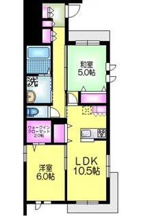 BORIKIしのざき町【1階】の間取り