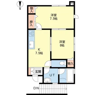 LAZONA【1階】の間取り