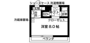 バウスクロス千葉【10階】の間取り
