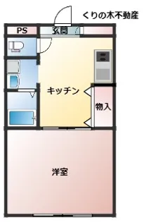 ルミウス近見 A棟【1階】の間取り