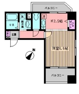 K house【4階】の間取り