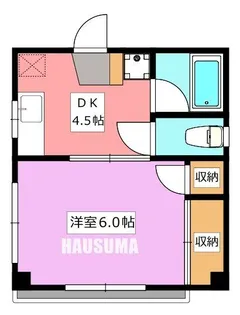 YSKエムエム【1階】の間取り