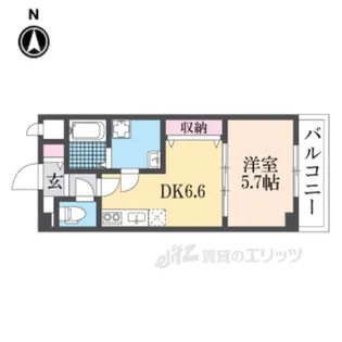 ルミエール・フジ【3階】の間取り