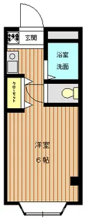 ミュワヤシロ【4階】の間取り