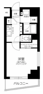 L Flat三田【2階】の間取り