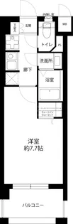 エシッド天神南【6階】の間取り