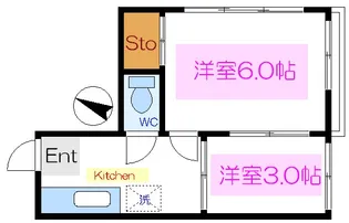 あさひビル【3階】の間取り