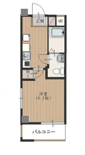サンライズ【5階】の間取り
