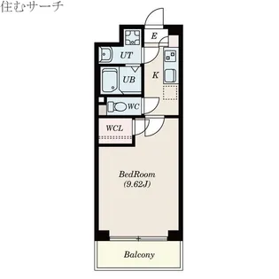 S-FORT四日市西新地【7階】の間取り