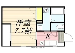 プライマリー久留米津福駅前【2階】の間取り