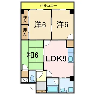 マンション エスポワール【2階】の間取り