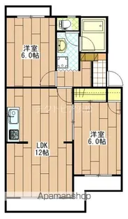 ルグラン【3階】の間取り