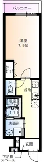 フジパレス城北公園通1番館【3階】の間取り