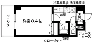 ピアチェーレ向ヶ丘遊園【3階】の間取り
