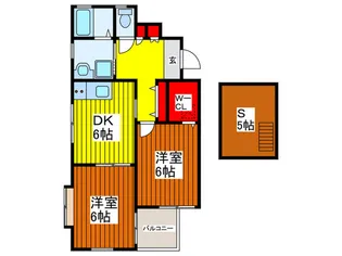 カーサセルシオ【1階】の間取り