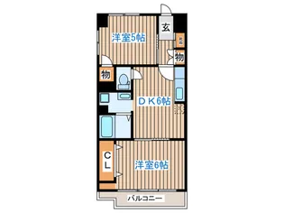 鈴木ビル【4階】の間取り
