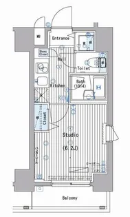 ガーラ・ステージ大塚駅前【8階】の間取り
