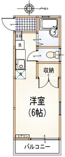 ブルーベル南大沢【2階】の間取り