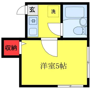 サンハイツ【2階】の間取り