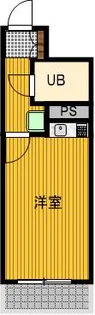 エスカイア河辺第一【5階】の間取り