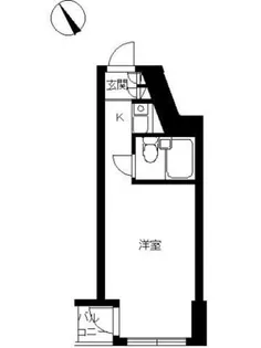 スカイコート田端【3階】の間取り