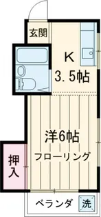 ホワイトハウス馬込【2階】の間取り