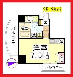 TD宮下ビル【5階】の間取り