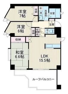 クレア日吉【2階】の間取り