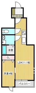 Ilima明石南【1階】の間取り