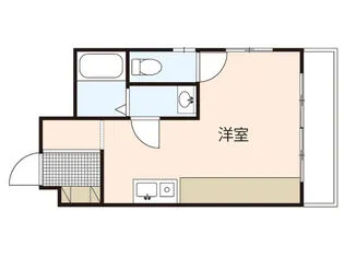 テスラービル【2階】の間取り