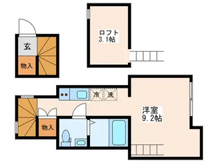 アリエス立石【3階】の間取り