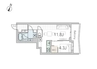 GranDuo学芸大学3【2階】の間取り