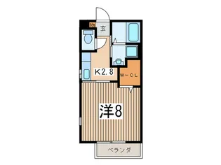 A.ROSE【2階】の間取り