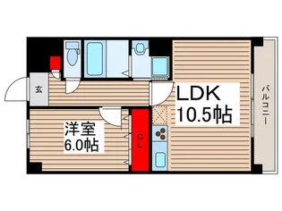 T.S.ヴィラ-ジュの間取り