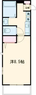 コンフォール三軒茶屋【1階】の間取り